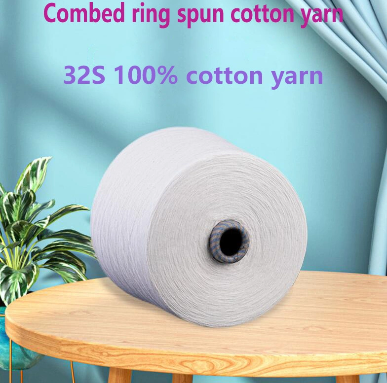 Black Raw White Gray Ne10-80 Cotton Yarn Use for Carpet