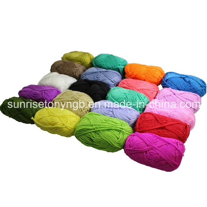 China Fancy Yarn Supplier Cheap Wholesale Acrylic Knitting Yarn