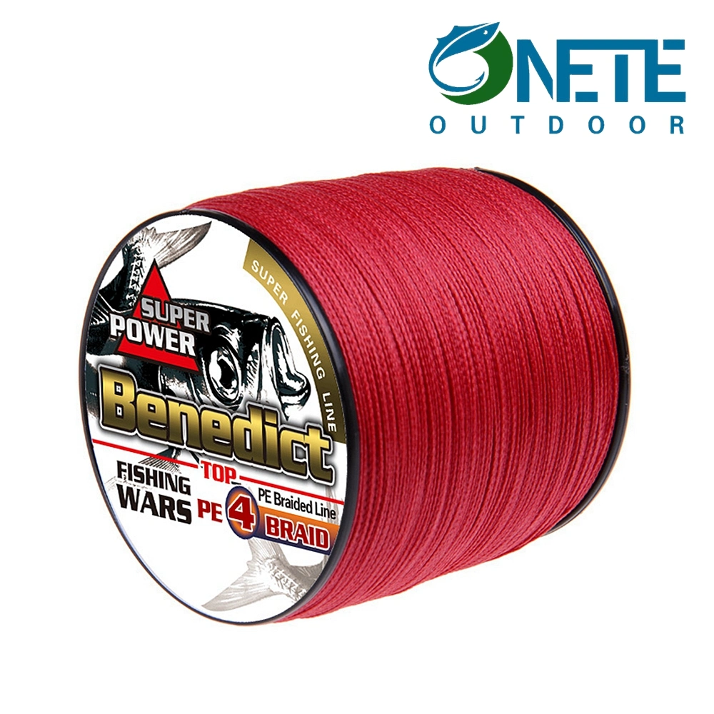 Big Game Fishing Tackle 4 Strands 300m Pack 0.1-0.55mm 6--100 Lbs PE Braided Fishing Line