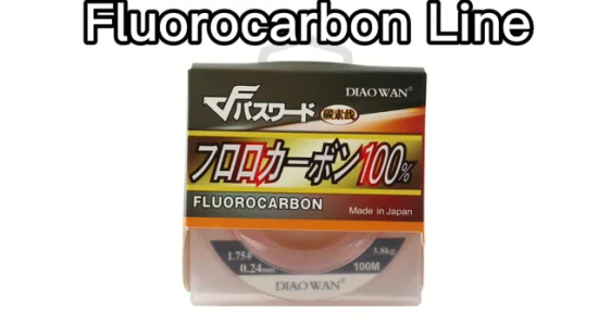 Fluorocarbon Learner Japan Carbin Fiber Ligne de pêche